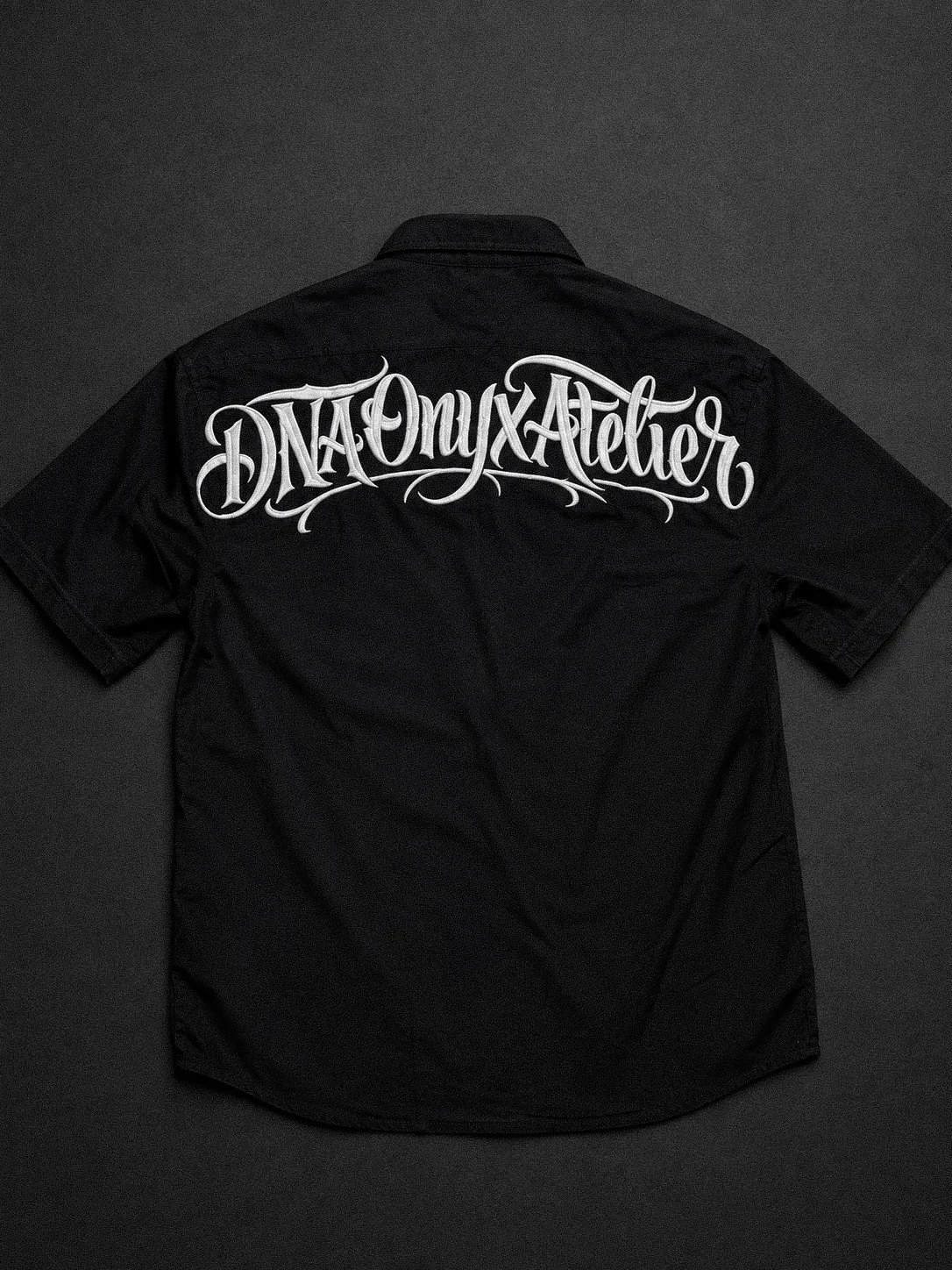 Article 04: "DNA Onyx Atelier Caligraphy" Heavyweight Oversize Workshirt Oversize Workshirt