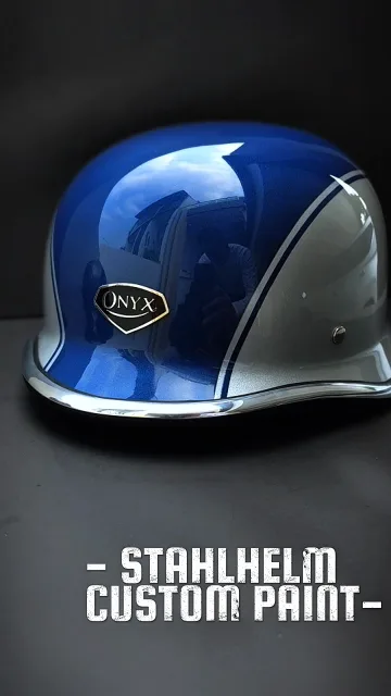 Stahlhelm custom painted