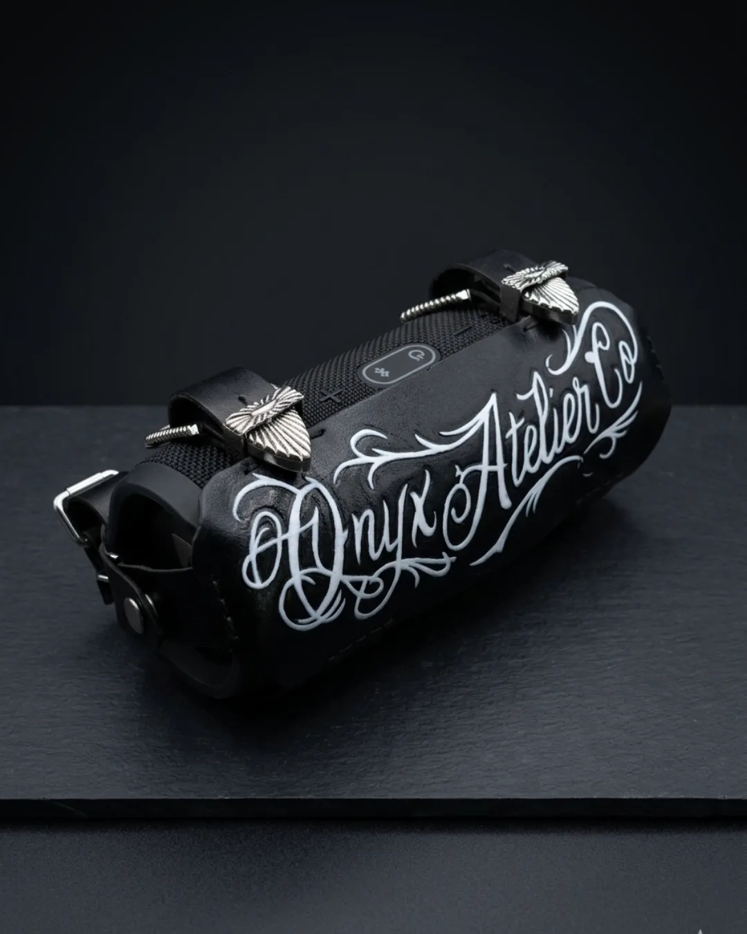 Onyx Leather Strap Audio