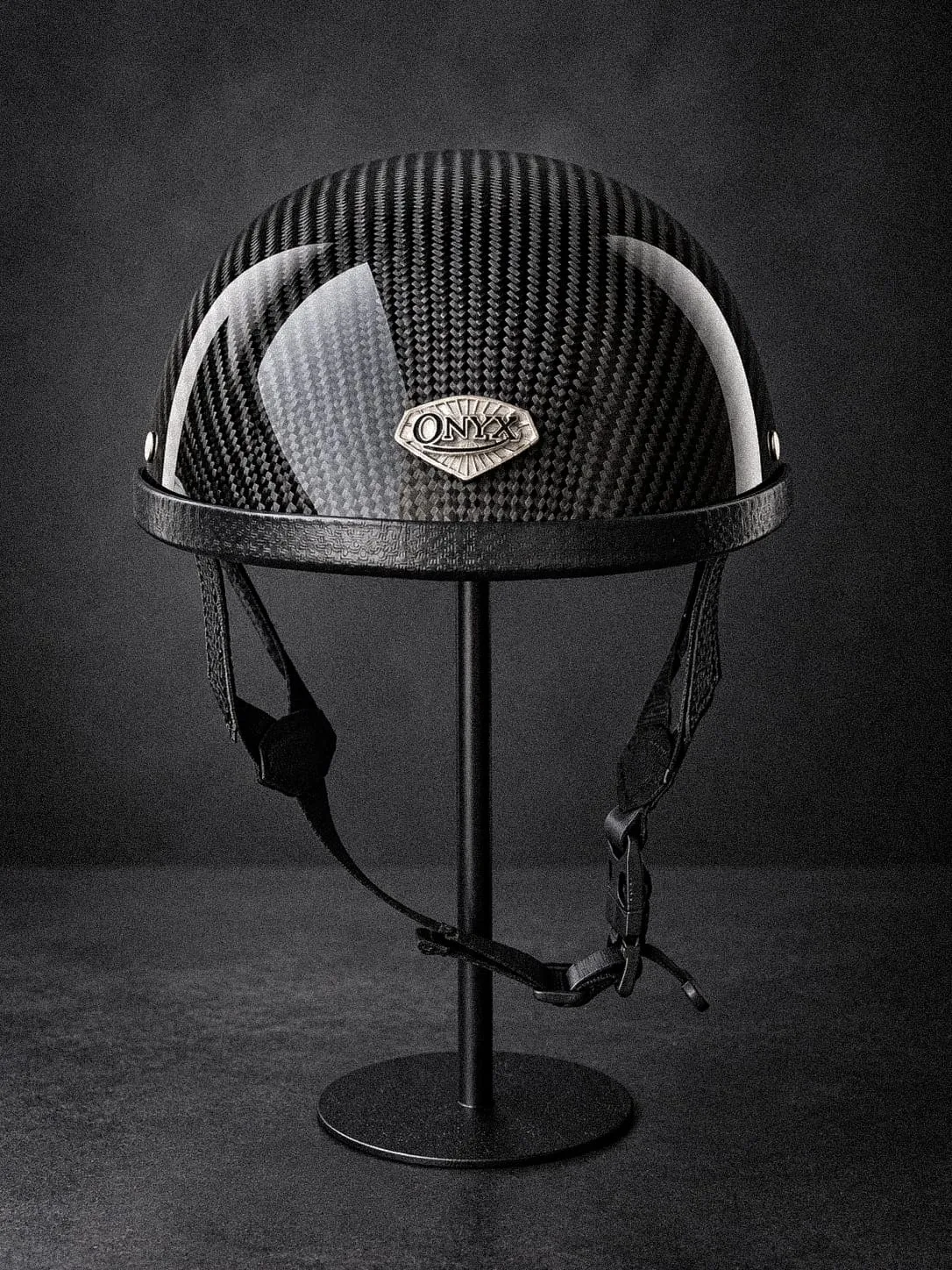 Onyx Skull Cap v.2 Carbon - Micro Weave Carbon Series